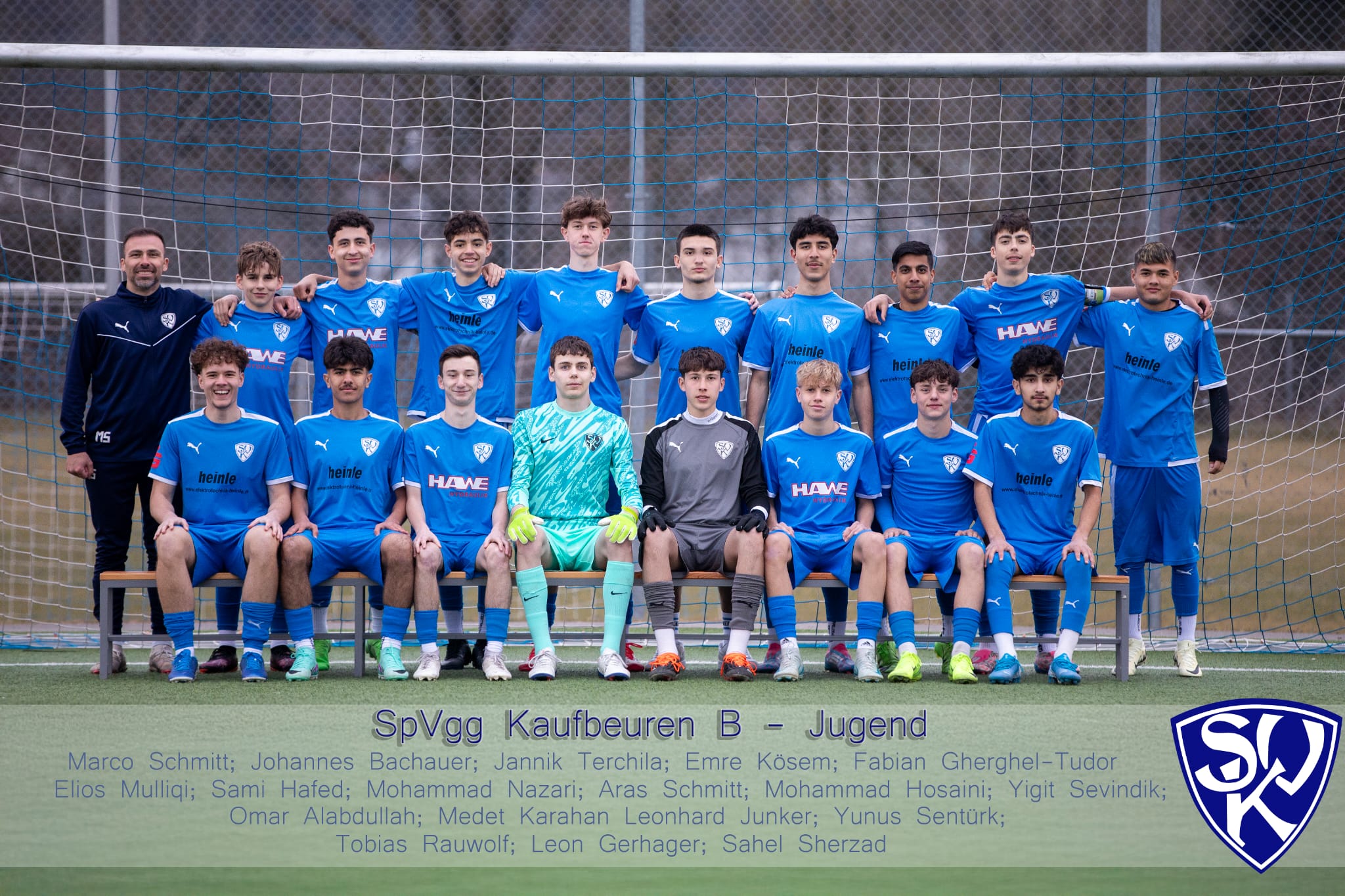 U17 der SpVgg Kaufbeuren