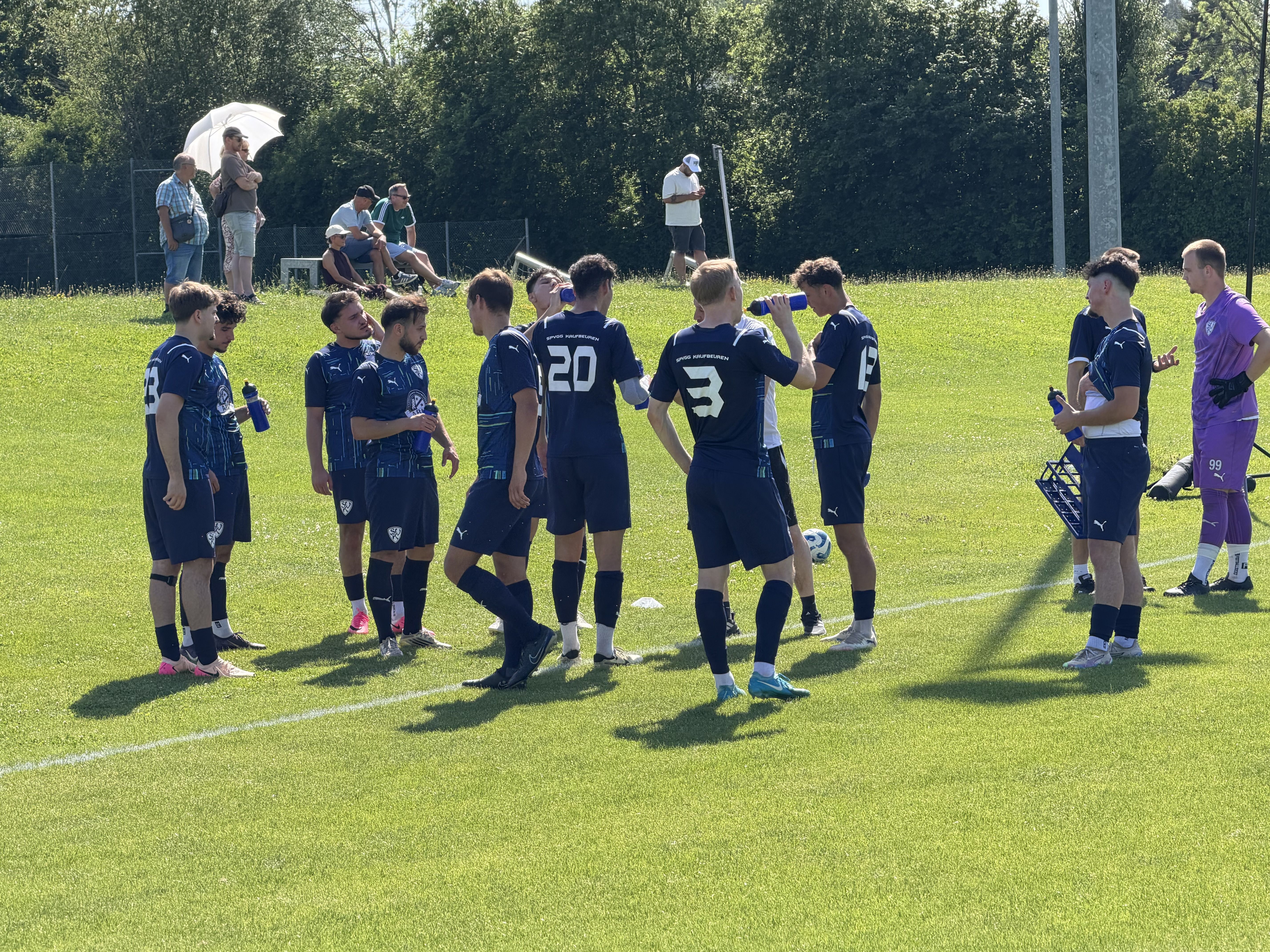 Herrenmannschaft der SpVgg Kaufbeuren