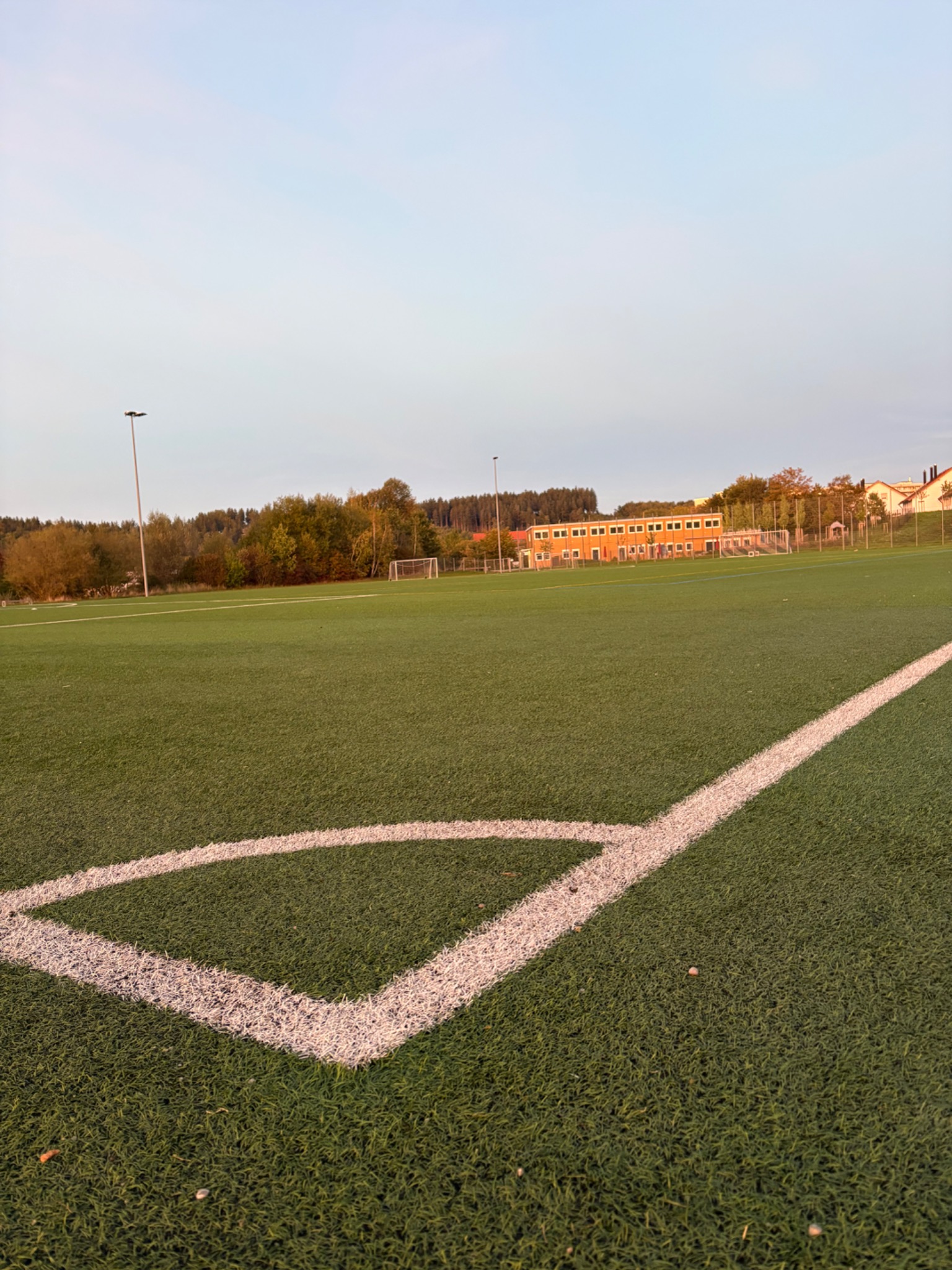 Kunstrasen und Trainingsflächen der SpVgg Kaufbeuren
